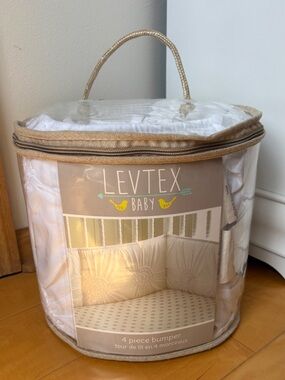 🤍Levtex Baby 3 Piece Crib Bumper